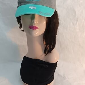 Lucky Brand Women's Two-Tone Teal and Gray Baseball Cap